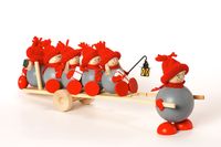 Große Tonttu-Familenkarre